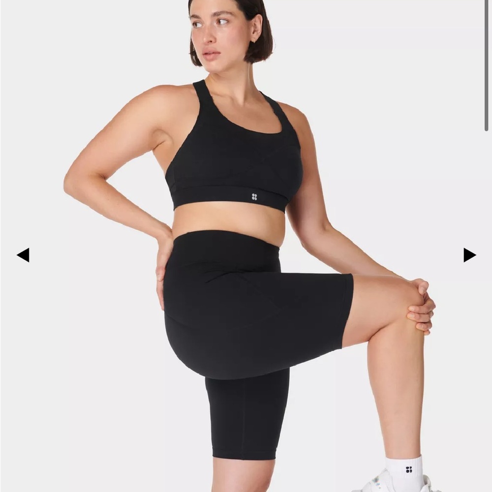 Sweaty Betty Black 9” biker short small
